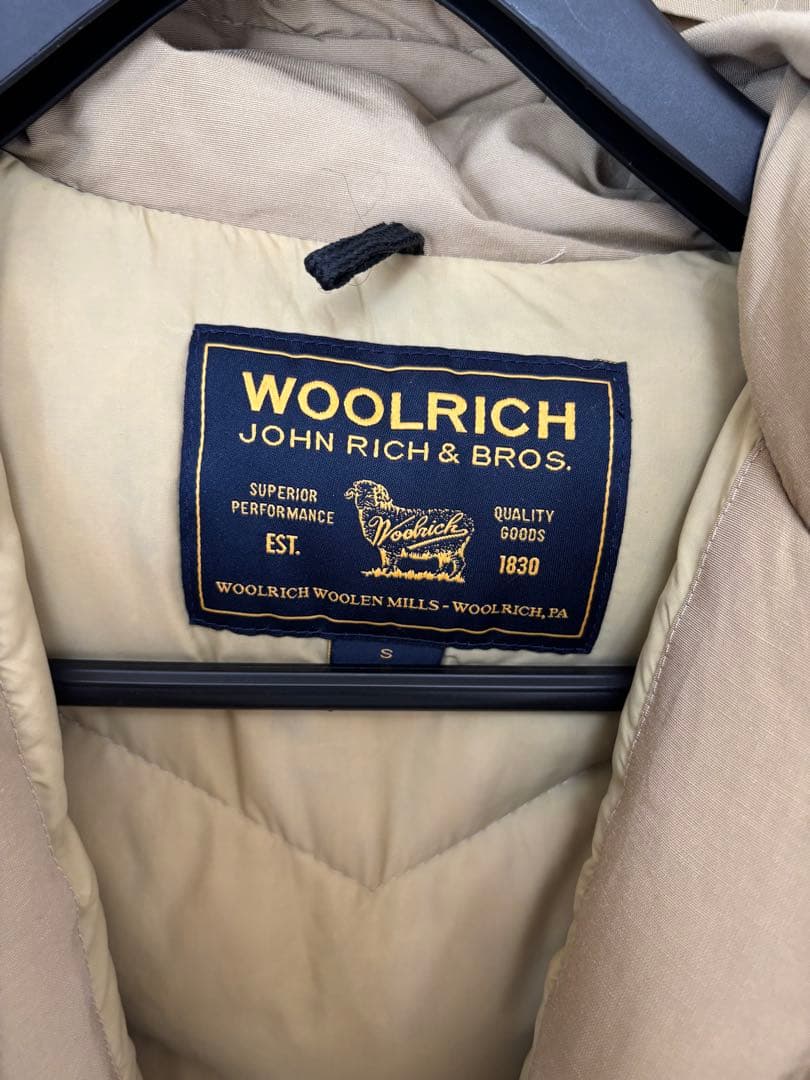 WOOLRICH アークティック パーカー ダウン ジャケット コヨーテ ファー