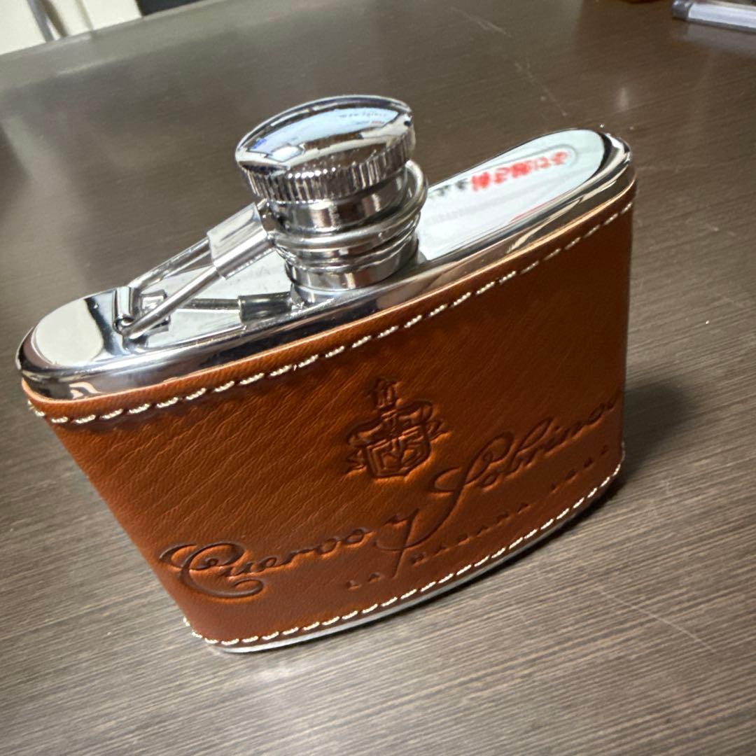 クエルボ•イ•ソブリノス　レザー フラスコ/葉巻、/手帳サイズカード入3点セット