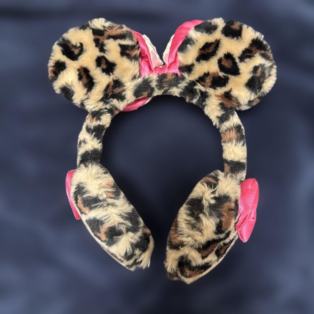 【レア】ディズニー ヒョウ柄 イヤーマフ