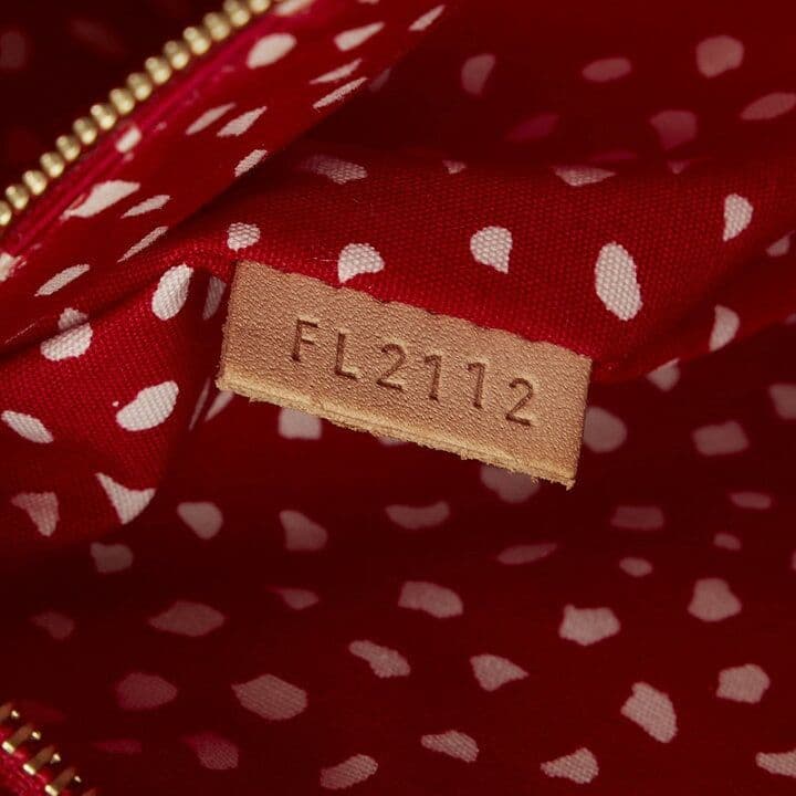 LOUIS VUITTON × 草間彌生ハンドバッグ エナメル ドット ヴィトン