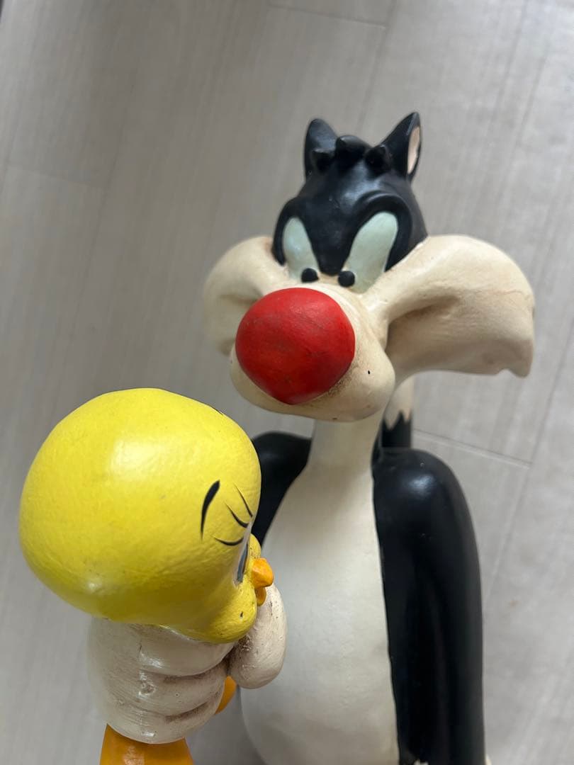 ぱ*る様 トゥイーティー シルベスター 特大フィギュア