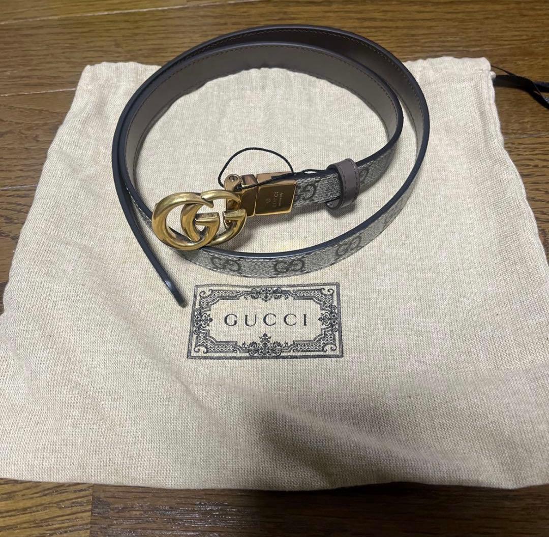 グッチ 新品未使用 GUCCI マーモント リバーシブル ベルト