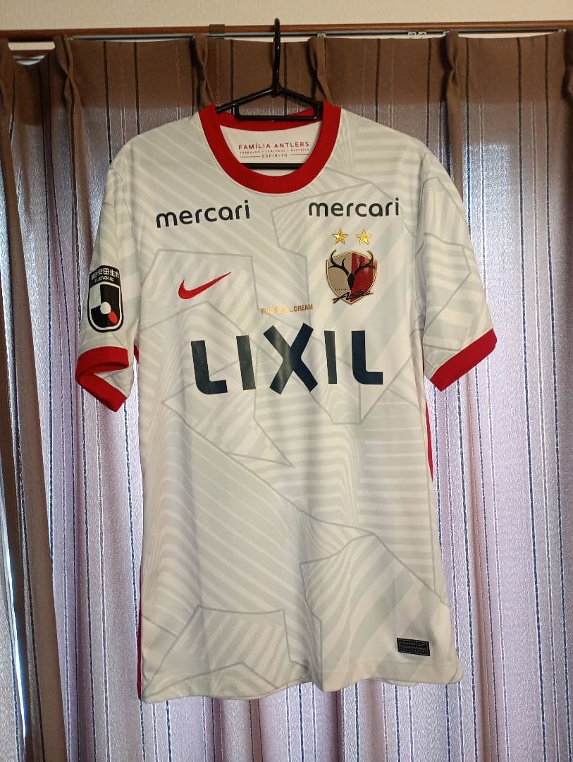 鹿島アントラーズ⭐️2022年アウェイユニフォーム⭐️Lサイズ　鈴木優磨