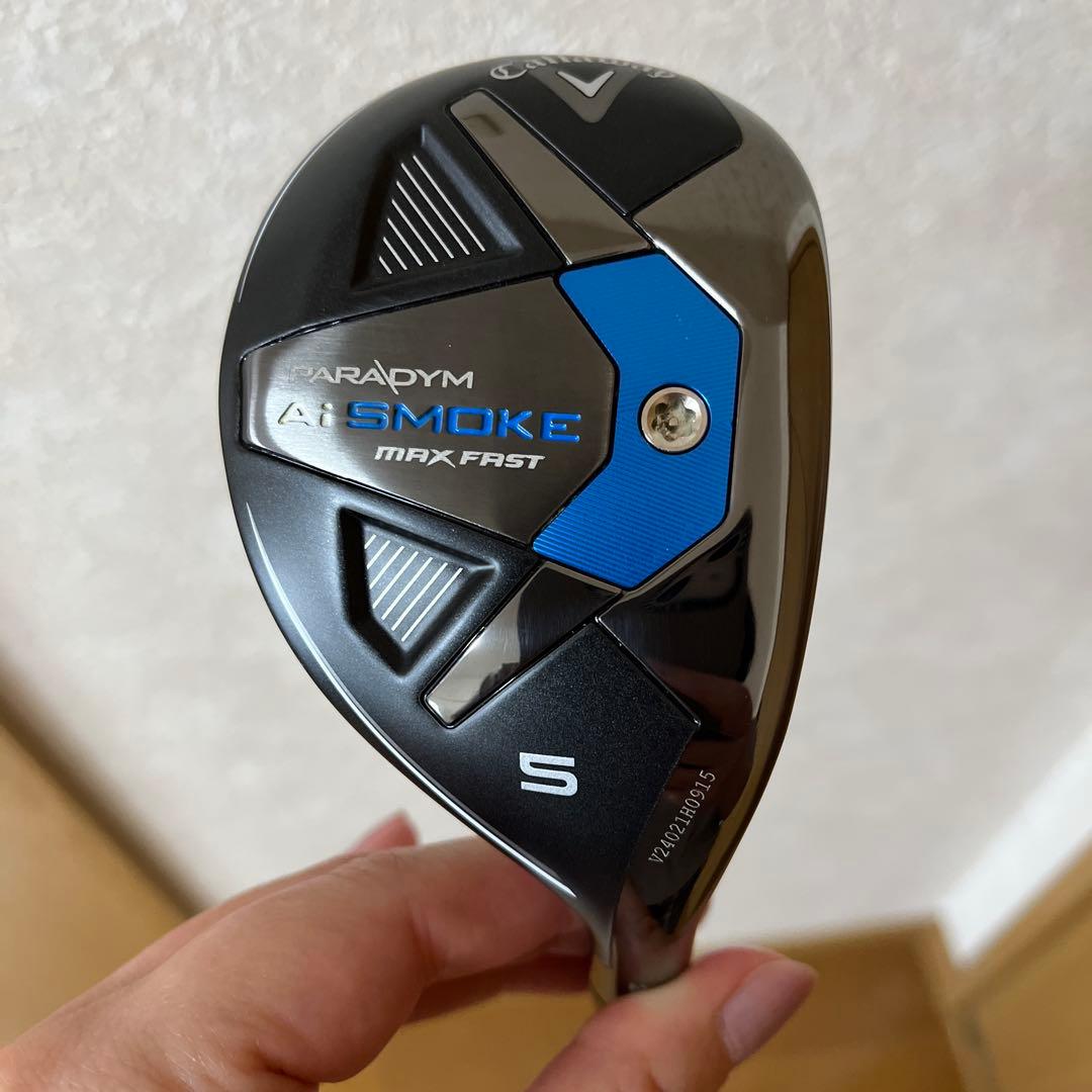 キャロウェイPARADYM Ai SMOKE MAX FAST 5UTレディース