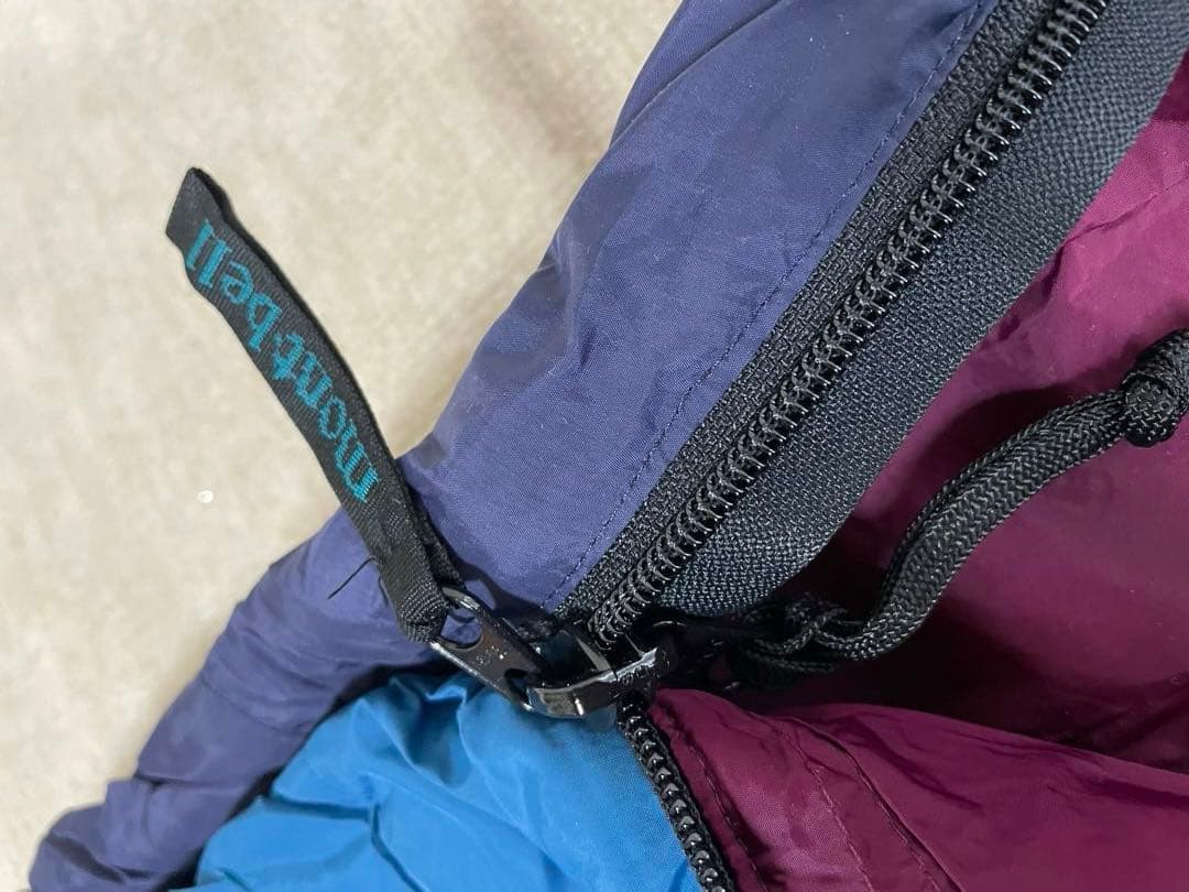 montbell モンベル シュラフ 寝袋 SUPER BURROW アウトドア