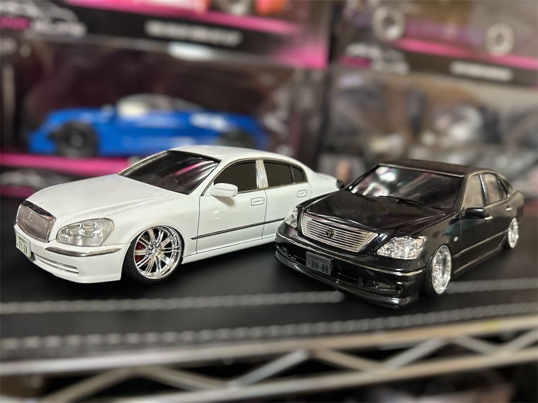 値下げ！車高短‼︎セルシオとシーマ♪