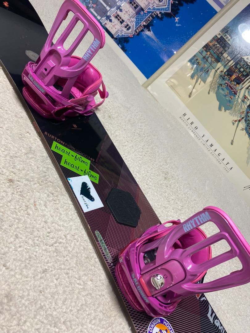 バートン　BURTON フィールグッド　149cm サロモン ビィンディング