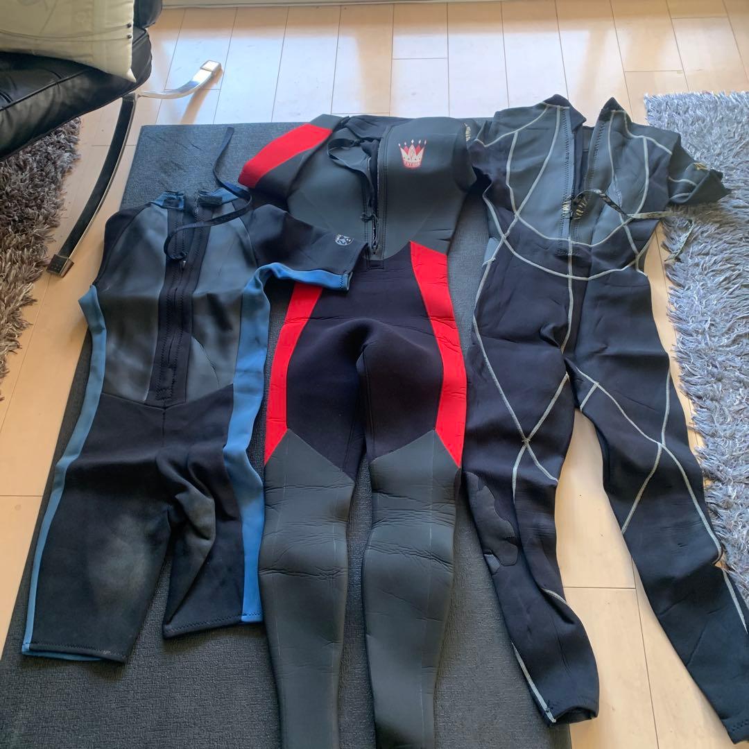 夏、冬、春のウエットスーツサイズM