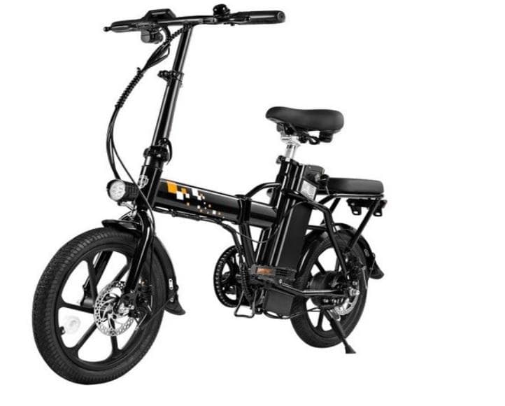 大人用折りたたみ電動自転車 350Wモーター搭載 16インチ LCDディスプレイ