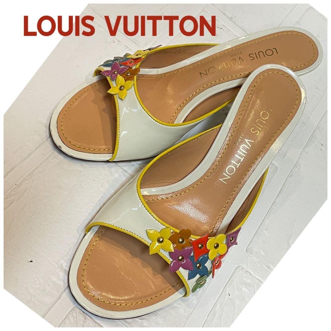 【美品】LOUIS VUITTONルイヴィトン　ミュール　❤︎