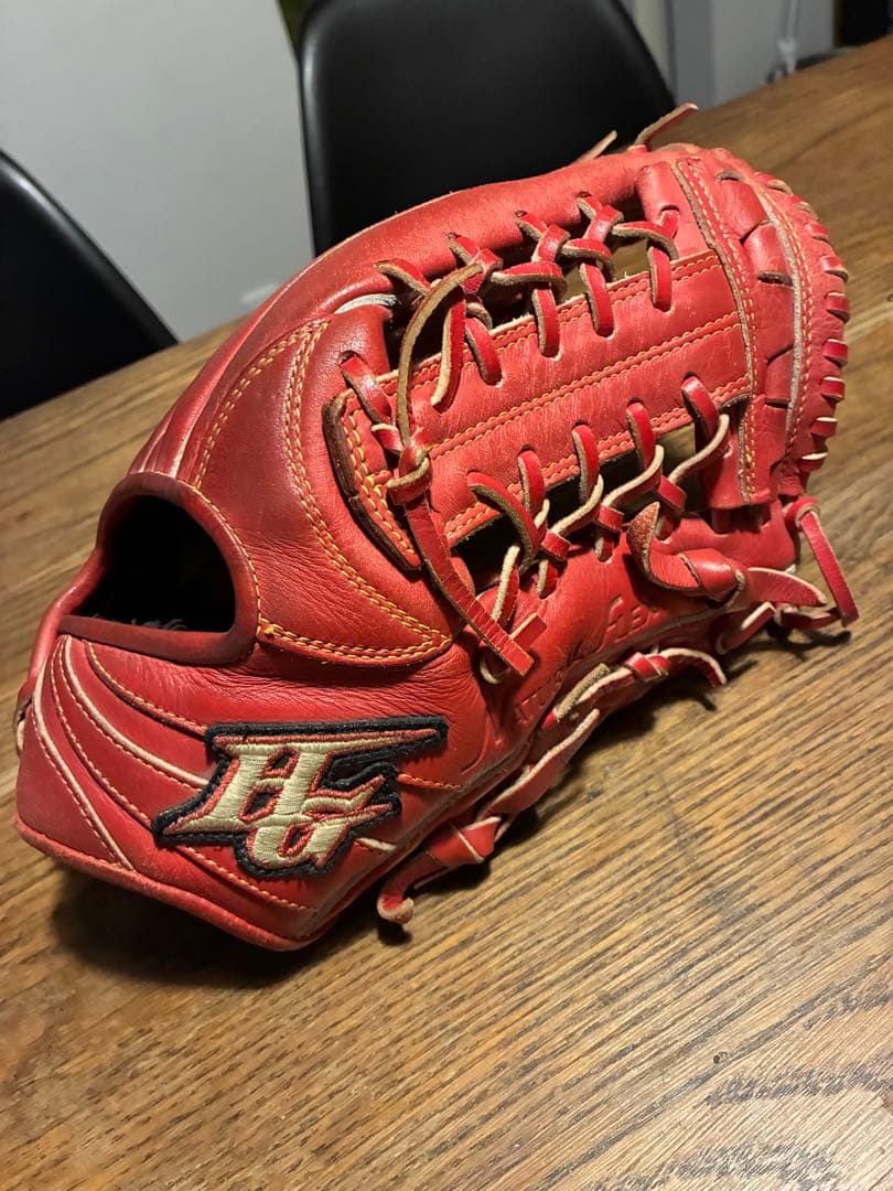 軟式グローブ ハイゴールド HG 外野用 右投