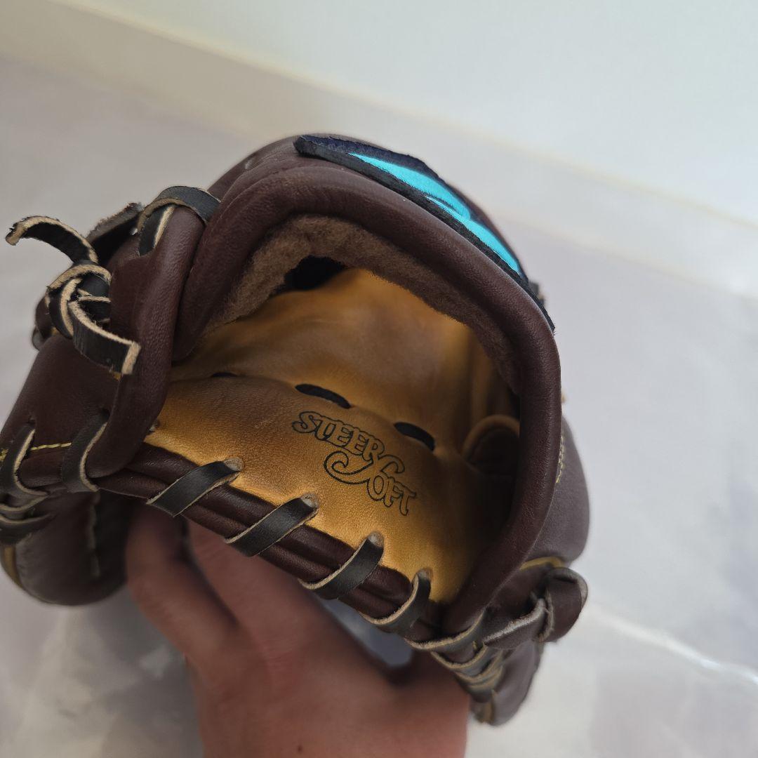 ミズノ BUW LEAGUE 硬式外野手グローブ レザー　右投げ