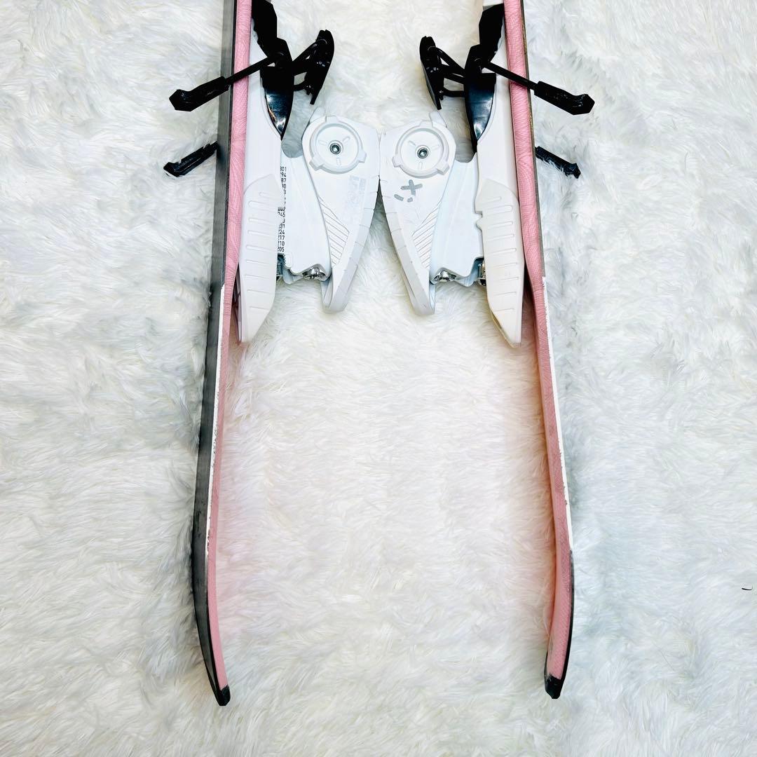 【美品】ロシニョール ジュニア スキー板 104cm ビンディング付 女の子