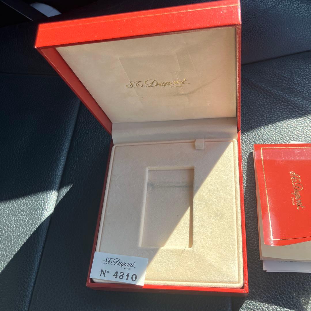 デュポンライター ヘアライン 箱付