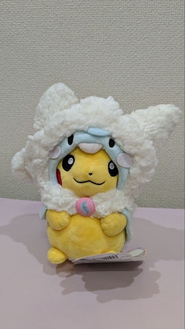 ポケモンセンターオリジナル ぬいぐるみ メガチルタリスのポンチョを着たピカチュウ