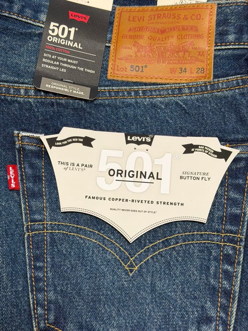 【新品】エディフィス別注 リーバイス501 W34