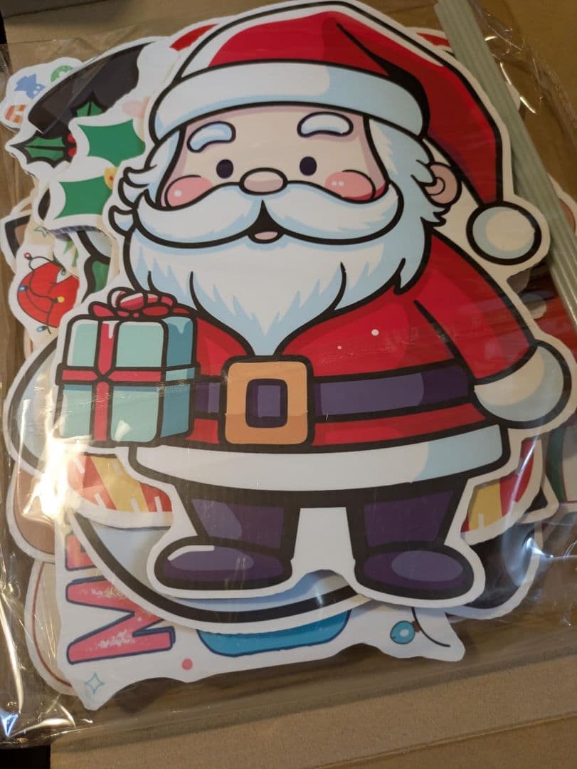 サンタ キャラクター ステッカーセット