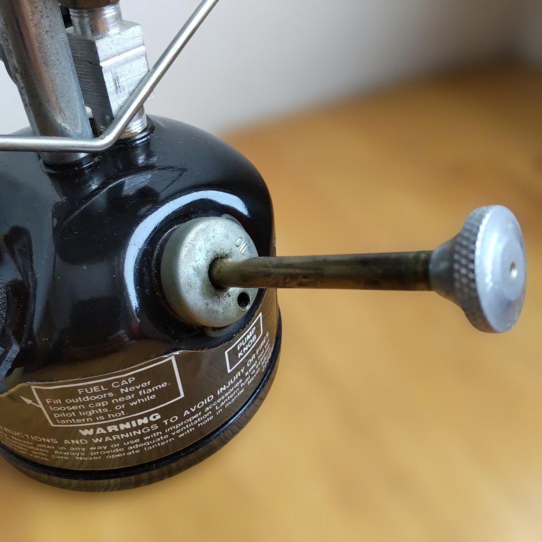 コールマン ピークワン ランタン 222B とシルクライト20マントル1枚