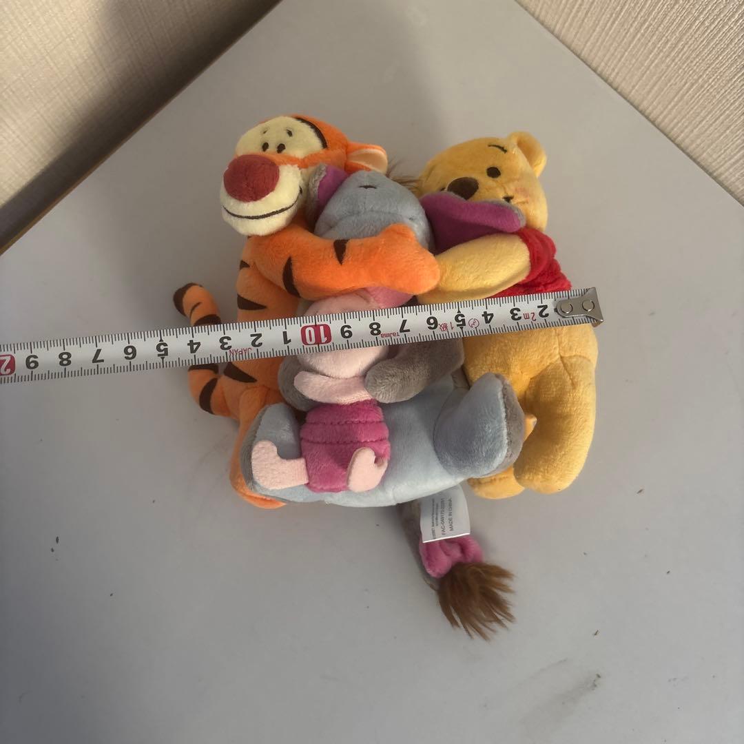ディズニー　プーさん＆フレンズ　HUG ぬいぐるみ キーチェーン キーホルダー