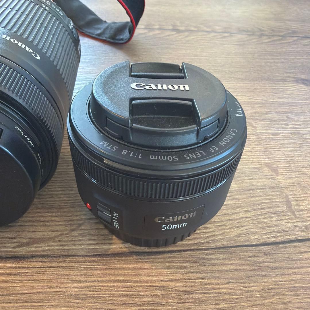 ココ【お値下げ】Canon EOS 8000D 本体レンズ3本セット