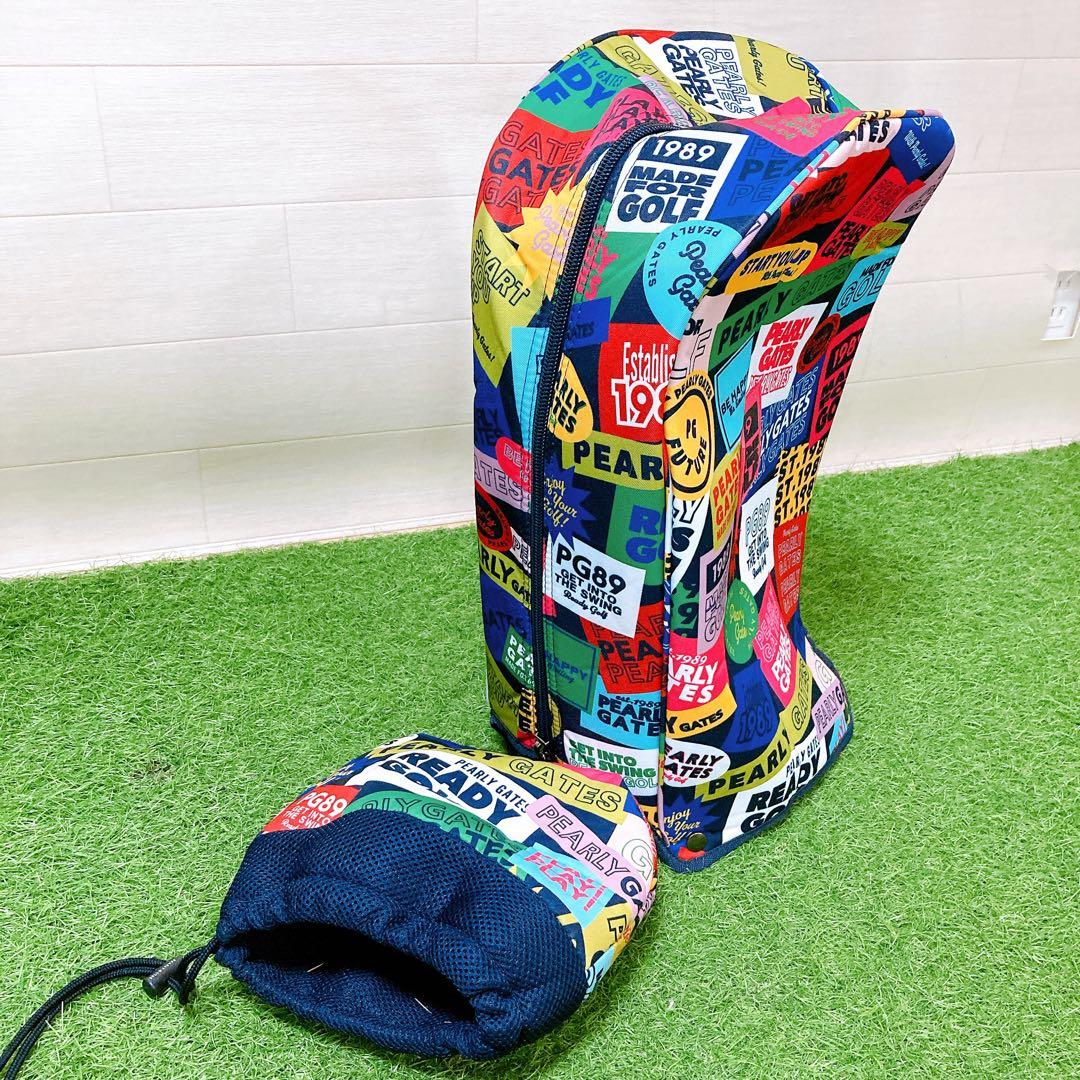 限定品　パーリーゲーツカラフル　ワッペン　スタンド式　アイアンカバー付属