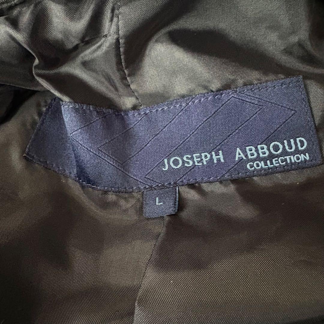 JOSEPH ABBOUD ジョセフアブード コート ネイビー L ミドル丈