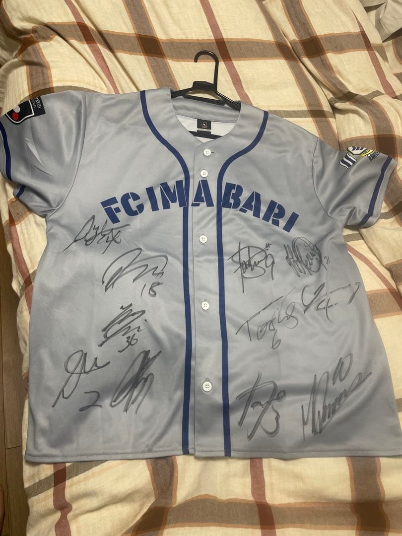 FC今治　ベースボールシャツ　ユニフォーム