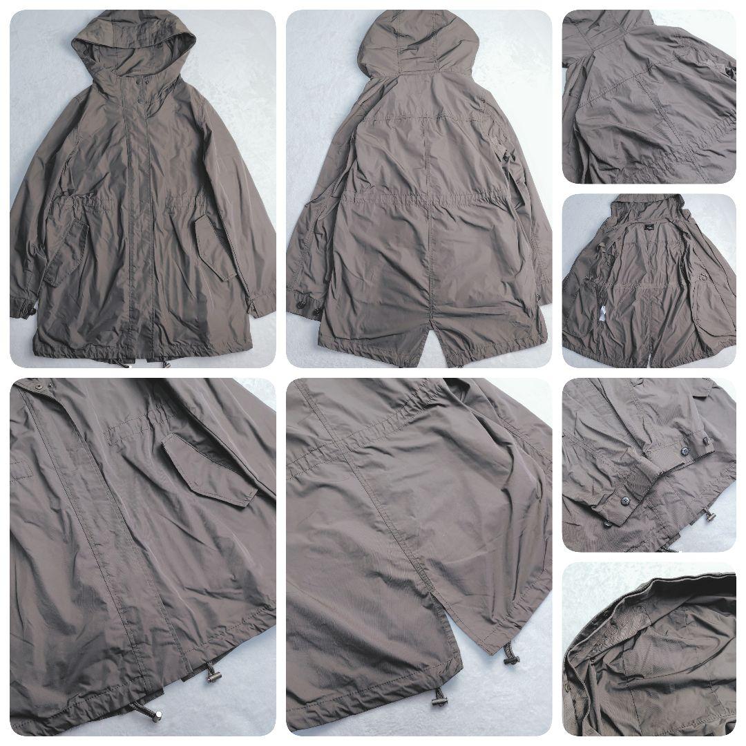 極美品✨洗える✼23区 マルチwayタフタダウンライナーコート 38 ブラウン系