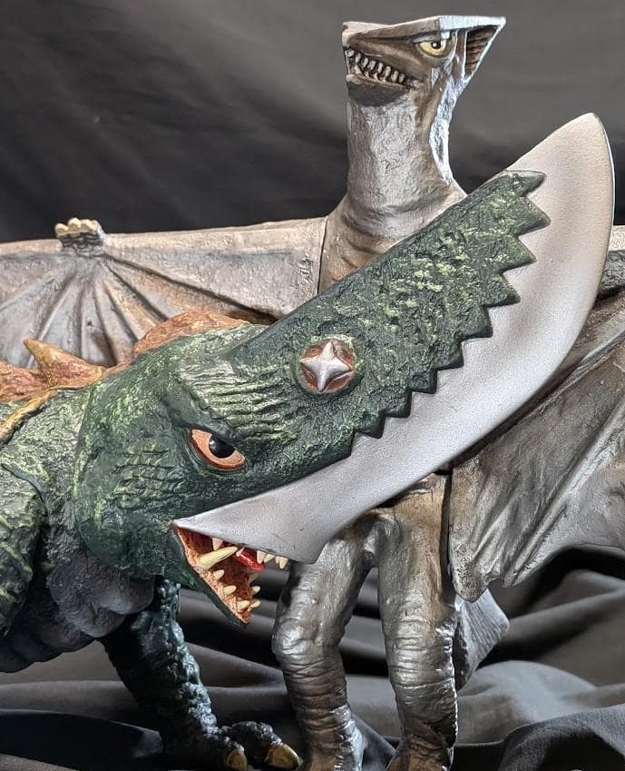 ギロン（ロケット）＆宇宙ギャオス（エクスプラス）昭和ガメラ登場怪獣２体セット