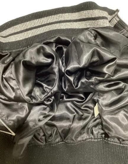 ヒステリックグラマー スカジャン ムーンガール刺繍 HYSTERICS ラメ加工