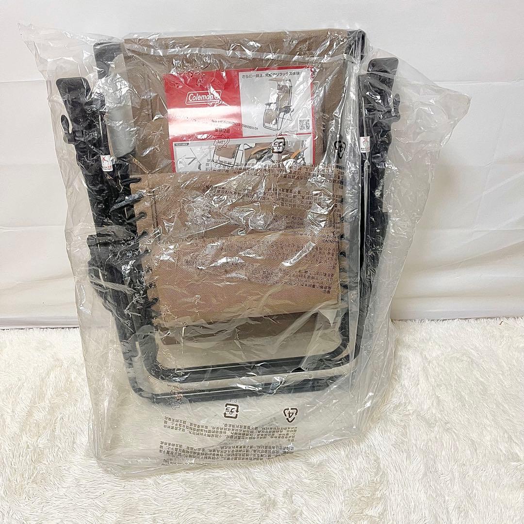 【未使用】Coleman インフィニティチェア マックス ベージュ