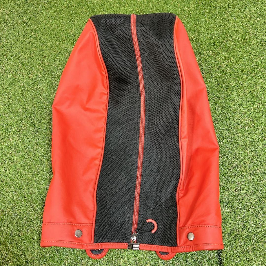 HONMA ホンマ　多機能　キャディバッグ　ゴルフ　オレンジ　希少　初心者