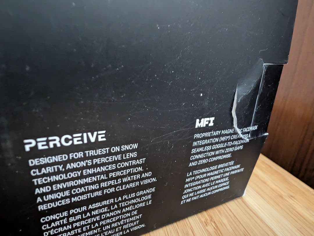 ③anon.Sync Low Bridge Fit Goggles+B.Lens