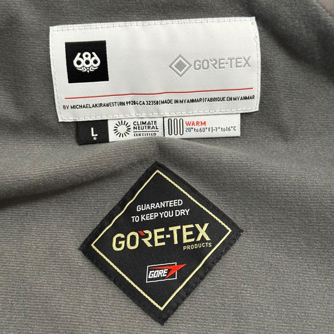 新品 686 GORE-TEX CORE SHELL JKT L