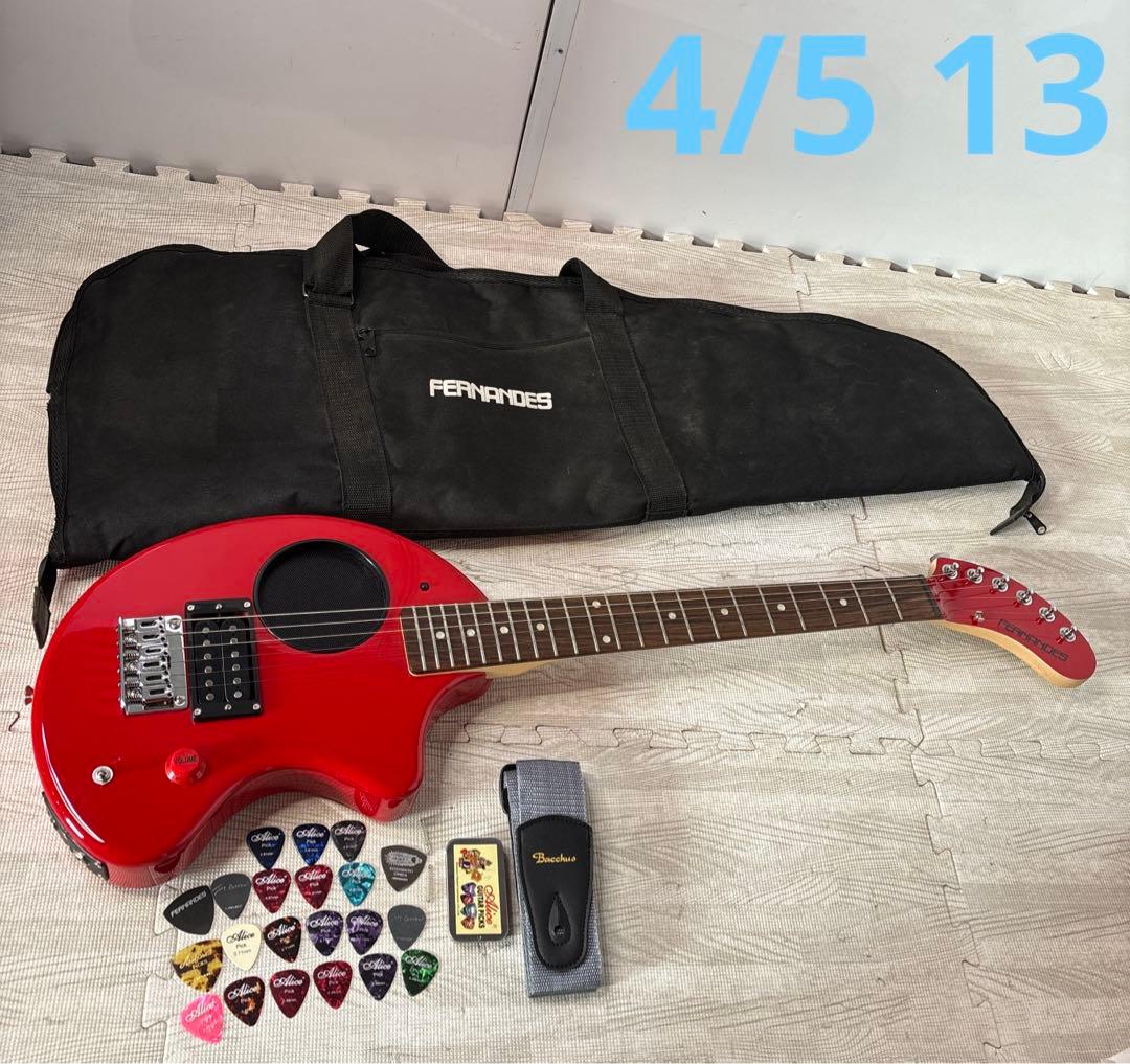 ぞうさん エレキギター FERNANDES ケースチャック壊れあり