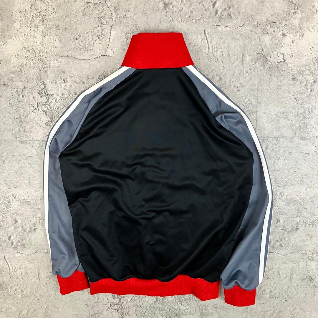 adidas リヴァプールFC トラックジャケット 日本製 古着 刺繍 赤 L