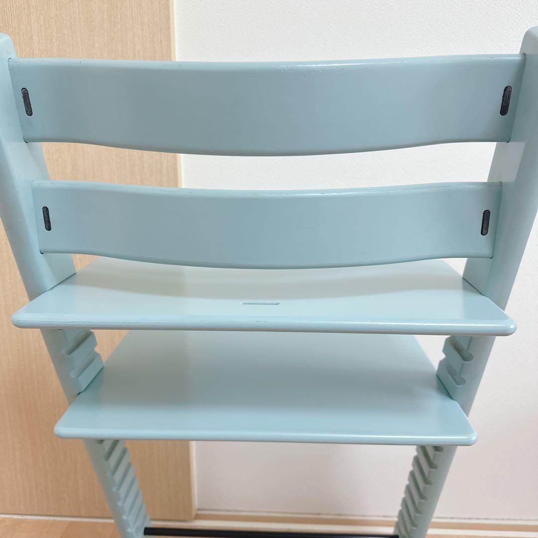 廃盤色 STOKKE ストッケ トリップトラップ シリアル6 アクアブルー