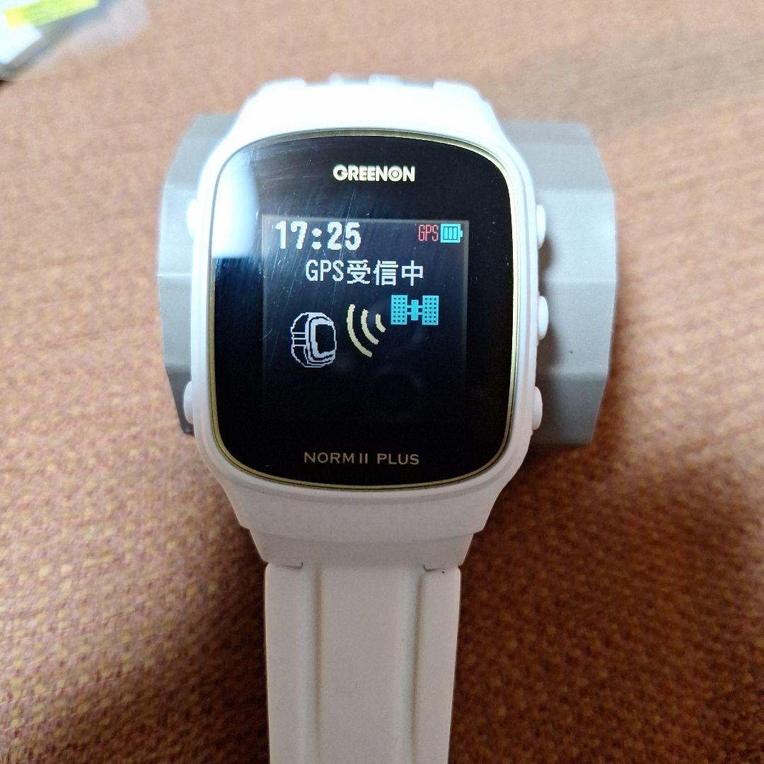 ゴルフナビ腕時計