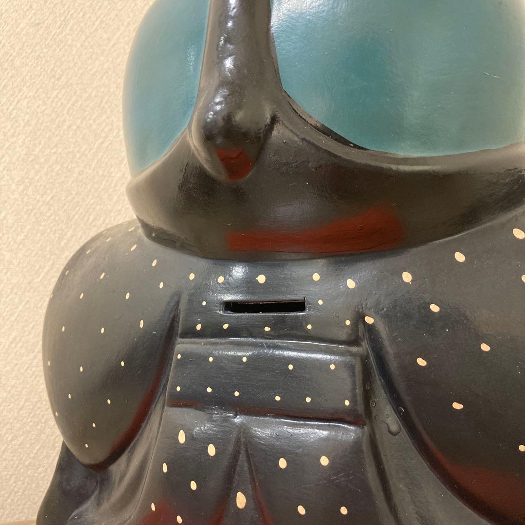 時代福助人形　縁起　手描き　招福置物　珍品〈検 招き猫　こけし　七福神　常滑焼