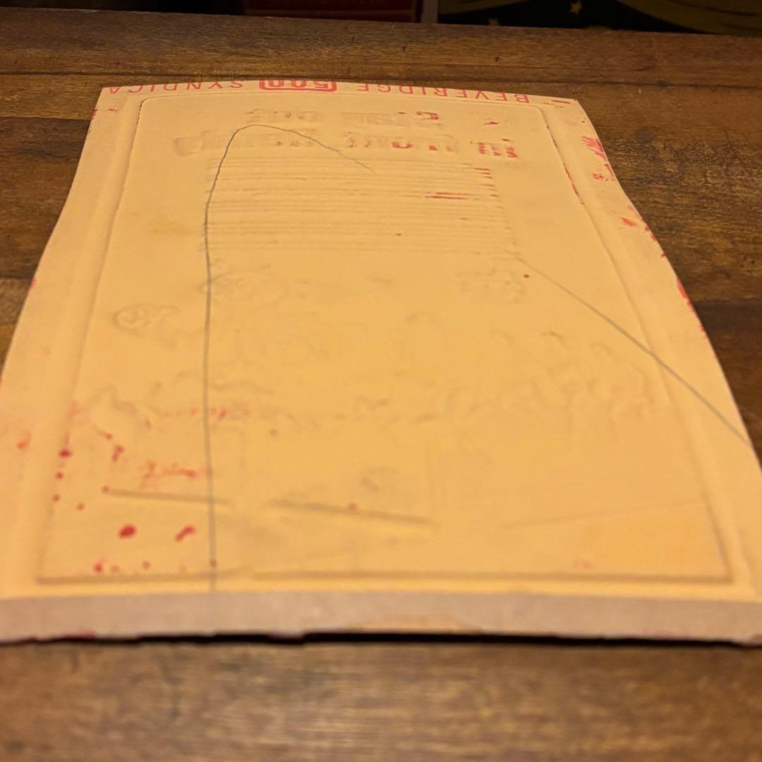 USA VINTAGE Reddy Kilowatt PAPER MOLD ③