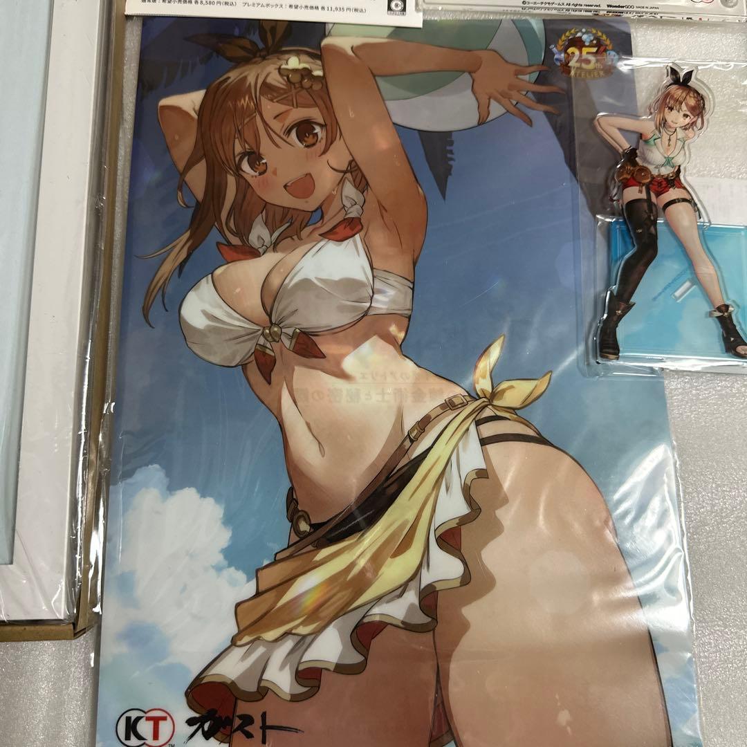 ライザのアトリエ　キャラファイングラフ　クリアファイル　アクスタ