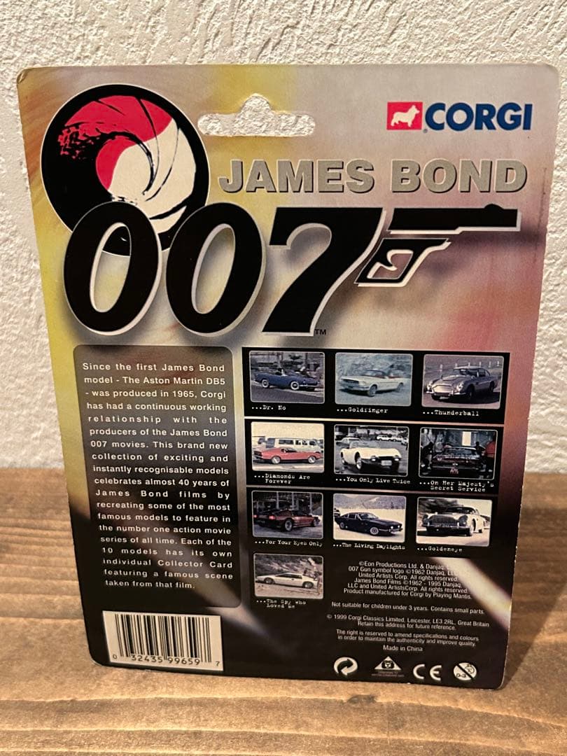 Corgi James Bond 007 6台セット
