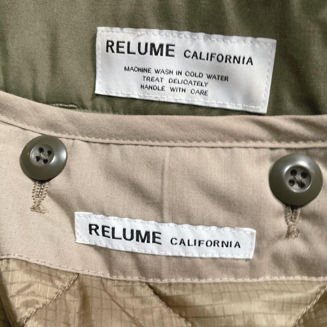 極美品　ジャーナルスタンダードレリューム　モッズコート　キルティングライナー　L