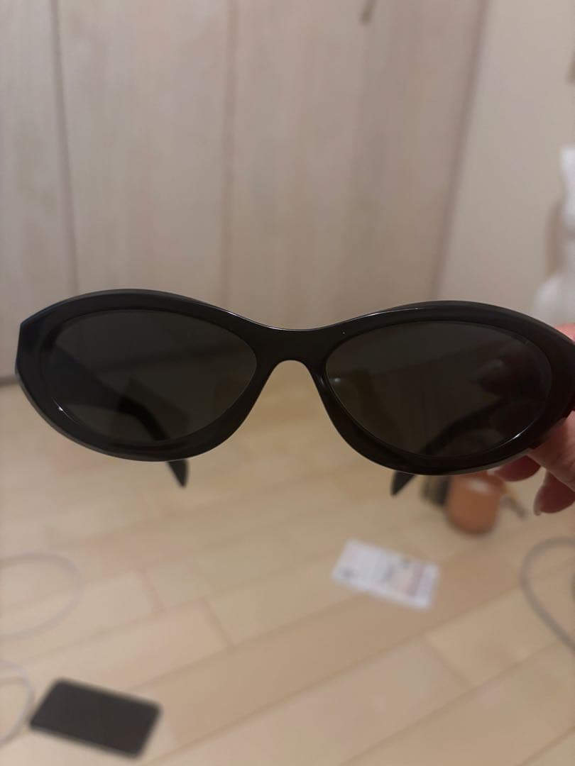 PRADA サングラスSPR 26Zトライアングルロゴ BLACK