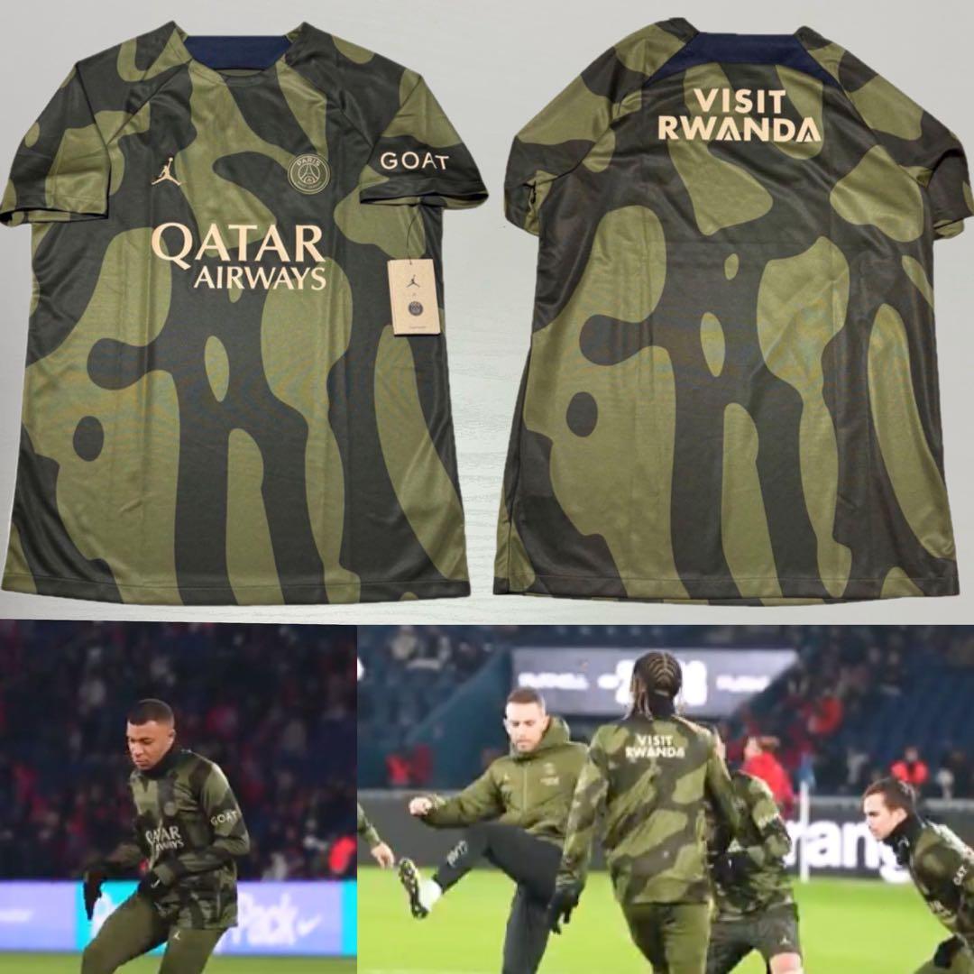 日本未発売　パリの公式ストアで購入　プレマッチシャツ 4th L 23-24