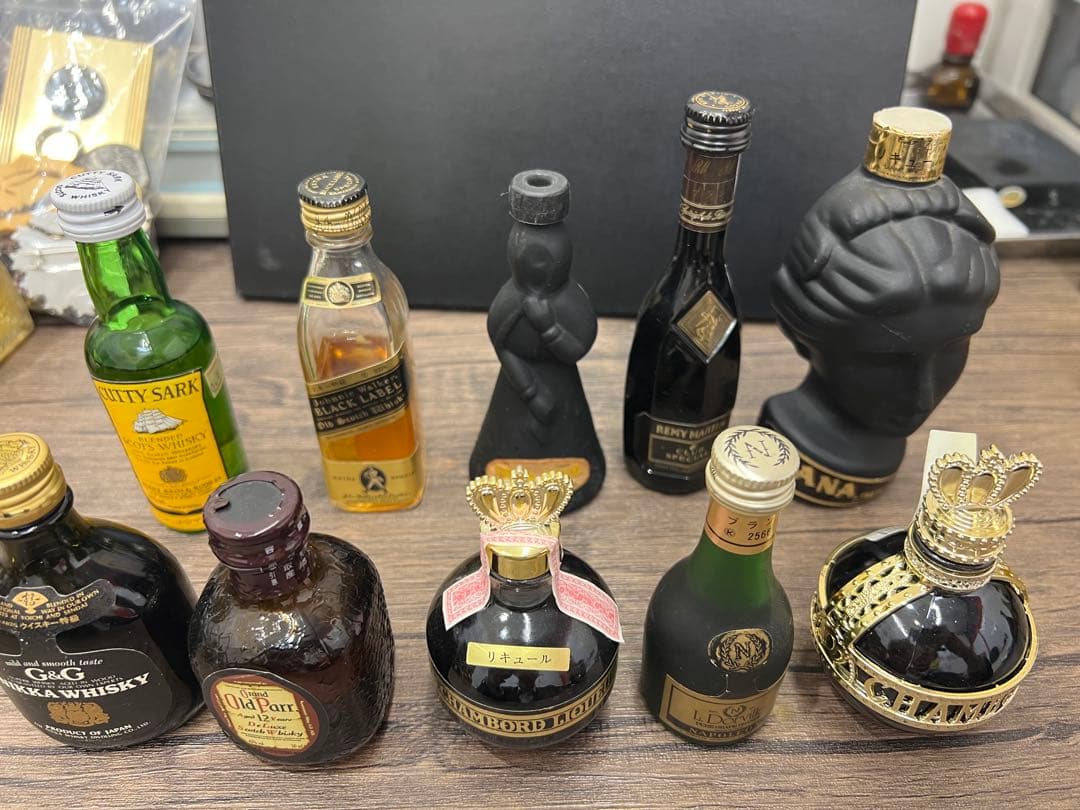 洋酒　ウイスキー　ブランデー　リキュール類　ミニチュア　ミニボトルおまとめセット