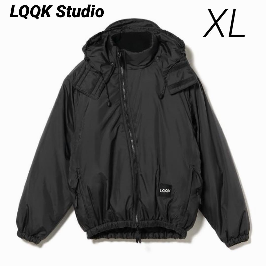 新品LQQK Studio PUFF DOWN JACKET -BLACK XL