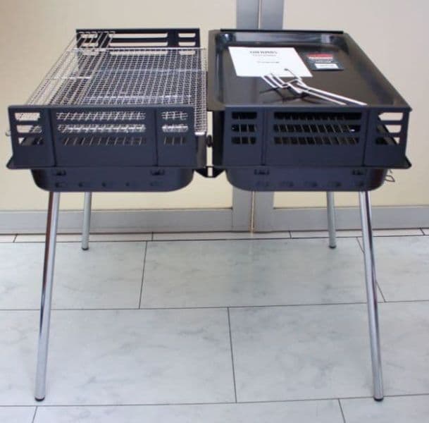 【廃盤】サーモスポータブルチャコールバーベキューグリル　新品未使用値下げし再出品