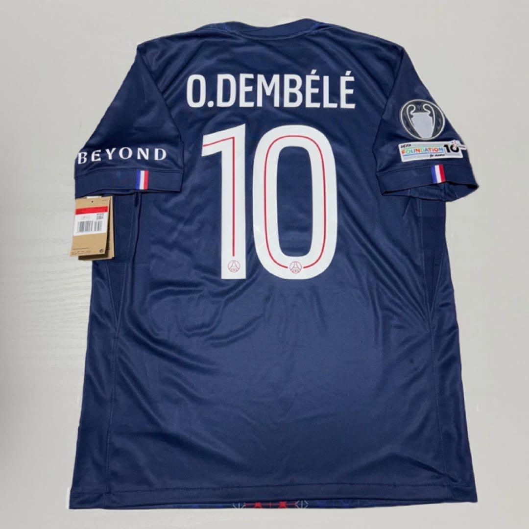 日本未対応 パリ公式2店舗限定BEYOND入りデンベレ CL仕様フルマーク