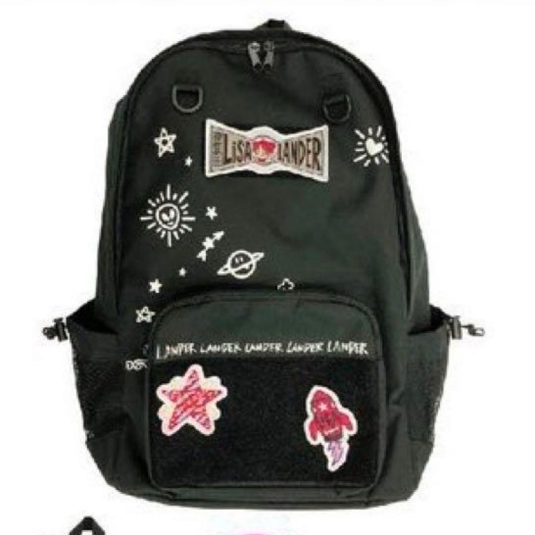 LiSA LANDER リュック　ミニバッグ　ワッペン8種セット　おまけ付き